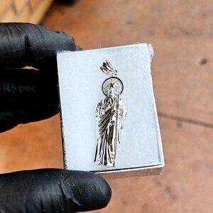 925 Silver Unisex ZC Saint Jude Pendant